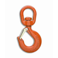 Campbell 3952915IL #9 Alloy Latched Swivel Hoist Hook 7 Ton Forged Alloy Painted Orange-1