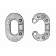 Campbell 5200604 3 8 Connecting Link Forged Carbon Steel Self Colored 10 Pcs Per Box (10 In A Box)-1
