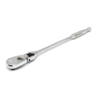 Gearwrench 81362T 12 Drive 90 Tooth Full Polish Locking Flex Head Teardrop Ratchet 17-4
