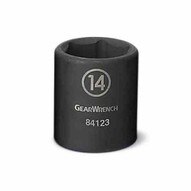 Gearwrench 84121 14 Drive 6 Point Standard Impact Socket 12mm-1