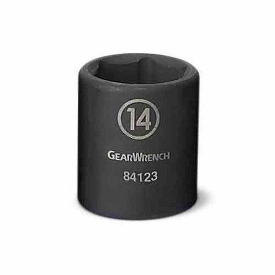 Gearwrench 84121 14 Drive 6 Point Standard Impact Socket 12mm-1