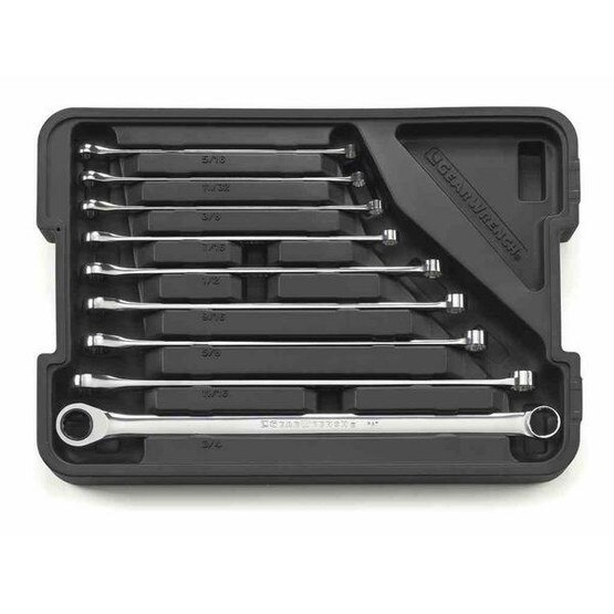 Gearwrench 85998 9 Pc. Xl Gearbox(tm Double Box Ratcheting Wrench Set Sae-1