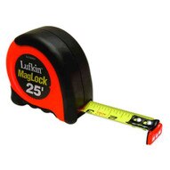 Lufkin Al725mag Tape 1� X 25' 700 Series Autolock Magnetic End Hook (4 In A Box)-1