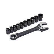 Crescent CPTAW8 X6 � Pass-Thru Adjustable Wrench Set W Sockets-3