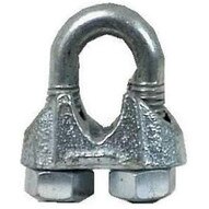 Campbell T7670449 5/16in Wire Rope Clip, Electro-galvanized