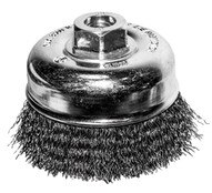 Century Drill & Tool 76031 3 Crimped Wire Cup Brush58-11 Arbor-1