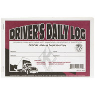 J.J. Keller 601LD Driver's Daily Log Book W detailed Dvir 2-ply W carbon W recap-1