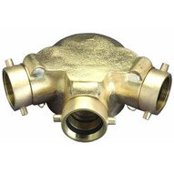 Dixon Valve 90TCS4025F-NB 90 Deg 4 Fnpt X (3) 2-12 Fnst Triple Clpr Siamese - No Brand-1