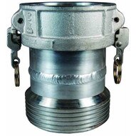 Dixon Valve AD400ALEZMTC 4 Alum Coupler X 5 Ez Bosslock Tank Car Thread Welded Fab-1