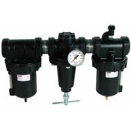 Dixon Valve C119-12AMB 1-12 Standard Combination Unit Auto Zinc Bowl Wsight Glass-1