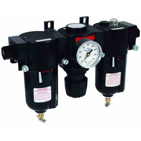 Dixon Valve C26-03MMB 38 Standard Combination Unit Manual Metal Bowl Wsight Glass-1