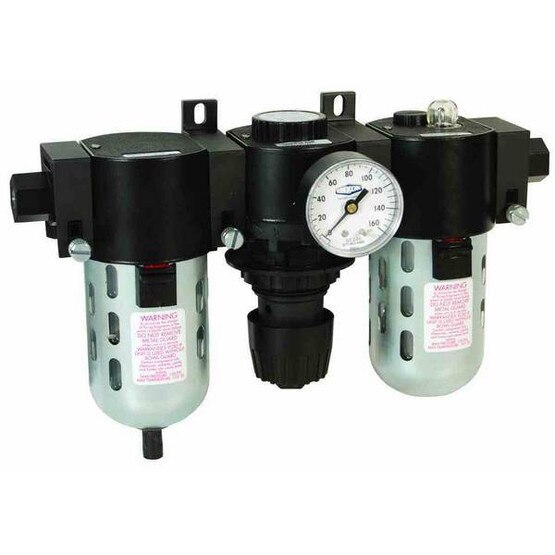 Dixon Valve C26-04A 12 Std Combination Unit Auto Drain Transparent Bowl Wguard-1
