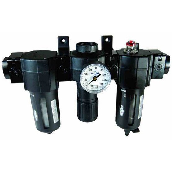 Dixon Valve E74-3M-MB 38 Series 1 Combination Unit Manual Metal Bowl Wsight Glass-1