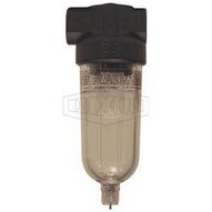 Dixon Valve F07-100M 18 Series-1 Mini Filter Manual Drain Transparent Bowl 5 Micron-1