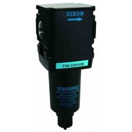 Dixon Valve F08-02AMB 14 Mini Filter Automatic Drain Metal Bowl-1