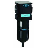Dixon Valve F16-02AMB 14 Compact Airline Filter Auto Drain Metal Bowl Wsight Glass-1
