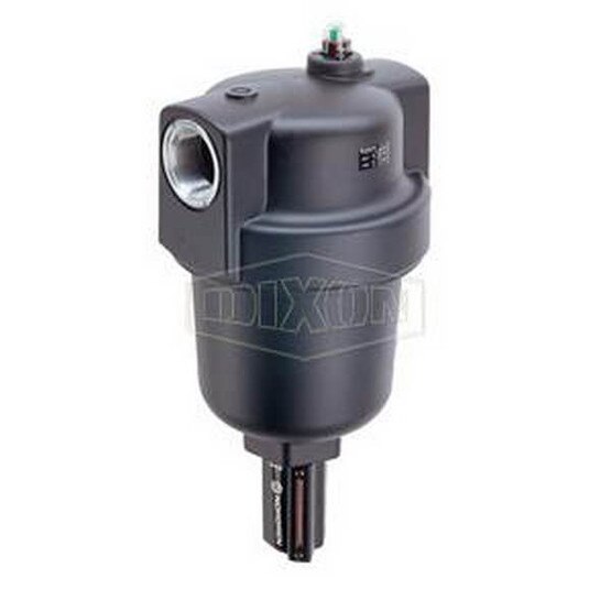 Dixon Valve F18-C00M 2 Series-1 Airline Filter Manual Drain Metal Bowl Wsight Glass-1