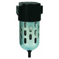Dixon Valve F26-03M 38 Standard Airline Filtermanual Drain Transparent Bowl Wguard-1