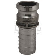 Dixon Valve L200-E-SS 2 316ss Vent-lock Male Adapter X Hose Shank Crimped Ferrule-1