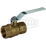 Dixon Valve LFV150 1-12 Brass Lead Free Ball Valve Full Port Fnpt X Fnpt-1