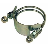 Dixon Valve SC800 8 Spiral Clamp Plated Steel Right Hand Clockwise Spiral-1