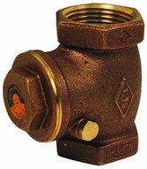 Dixon Valve SWCV400 4 Brass Swing Check Valve Horizontal Fnpt 521t11-1