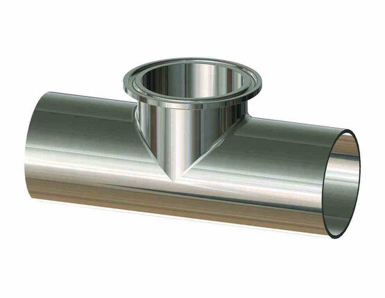 Dixon Valve T7WWMS-250PL 2.5 Bpe Wxwxc Short Outlet Tee-sf1-1