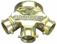 Dixon Valve TCS4025F-SP 4 Npt X (3) 2-12 Fnst Triple Clapper Siamese - Standpipe-1