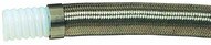 Dixon Valve WOC-T08 12 Ss Braided White Open Pitch Convoluted Hose Non-conductive-1