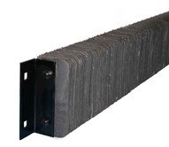 Durable Corp B612-99-A Extra-length Laminated Dock Bumper 6 Thick 12 X 99-1
