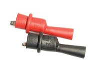 Electronic Specialties 180-1 Push On Alligator Clips - Setof Redblack-1