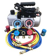 FJC 9281YF R1234yf Vacuum Pump & Gaugeset-1