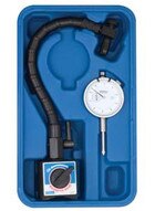 Fowler 72-641-300 Flex Arm Base & White Face Dial Indicator Combo-1