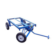 Jescraft FWT-3060-16FF Four Wheel Utility Trailer Roofing Cart- 30 X 60 Deck W 16 Flat Free Tires (1000# Cap.)-1