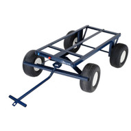 Jescraft FWT-3060-18 Utility Trailer Roofing Cart- 30 X 60 Deck W18 Pneumatic Tires (2000# Cap.) (MOST POPULAR)-1