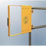 Fabenco G94-39 Stainless Steel Clamp-on Self-closing Safety Gate Fits 36-42 Opening 22 Vertical Coverage-3