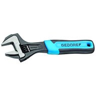 Gedore 60 S 10 JP Adjustable Wrench 10 Open End Phosphated With Plastic Handle-1