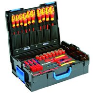 Gedore 1100-1094 Vde Insulated Tool Assortment Hybrid 53 Pcs In L-boxx 136-1