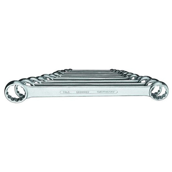 Gedore 4-120 Flat Box Wrench Set 12 Pcs 6-32 Mm-1