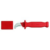 Gedore VDE 4527 Vde Insulated Cable Knife With Hooked Blade-1