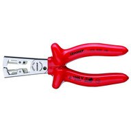 Gedore VDE 8099-160 Vde Insulated Stripping Pliers Strip-fix With Vde Insulated Dipped Insulation 160 Mm-1