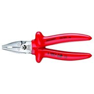 Gedore VDE 8250-180 Vde Insulated Heavy Duty Combination Pliers With Vde Insulated Dipped Insulation 180 Mm-1