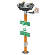 Guardian G1794 Widearea Eyeface Wash Pedestal Mounted All-stainless Steel-1