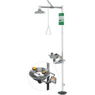 Guardian G1950PCC Safety Station With Eyeface Wash Polished Chrome Construction-1