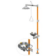 Guardian G1991 Safety Station With Eyewash All-stainless Steel Construction-1