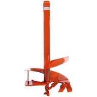 General Equipment 4400-18P 4400 Series Augers, 18 inch Flighting OD, 19.7 inch Cutting Diameter, 2.5' Digging Depth