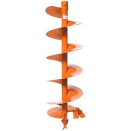 General Equipment 4450-12E3 4450 Series Augers, 12 inch Flighting OD, 13.6 inch Cutting Diameter, 3' Digging Depth