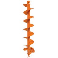 General Equipment 4450-8E3 4450 Series Augers, 8 inch Flighting OD, 9.5 inch Cutting Diameter, 3' Digging Depth