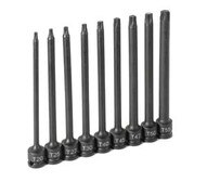 Grey Pneumatic 1206t 3 8 Drive 9 Piece 6 Length Internal Star Set-1