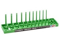 Hansen Global Inc. 1403 14 Dr. Green Sae Deep &regular Socket Holders-1